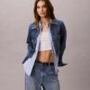 Kısa Denim Trucker Jacket