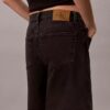 Kıvrımlı Etek Ucu A-Line Denim Şort Kıvrımlı Etek Ucu A-Line Denim Şort