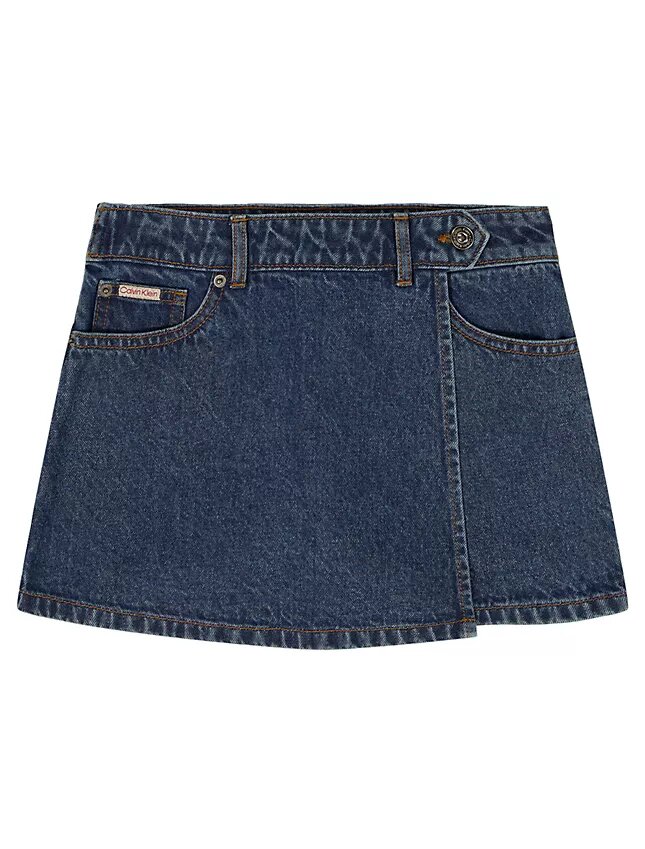 Kız Çocuk Denim Mini Etek Kız Çocuk Denim Mini Etek