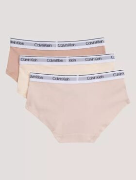 Kız Çocuk İçin Cotton Stretch 3’lü Paket Hipster