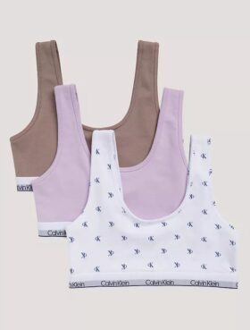 Kız Çocuk İçin Cotton Stretch 3’lü Paket Unlined Bralette