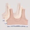 Kız Çocuk İçin Cotton Stretch 3’lü Paket Unlined Bralette Kız Çocuk İçin Cotton Stretch 3’lü Paket Unlined Bralette