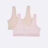 Kız Çocuk Logo Bantlı 2’li Bralette Kız Çocuk Logo Bantlı 2’li Bralette