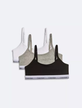 Kız Çocuk Modern Cotton 3’lü Paket Kısa Bralette