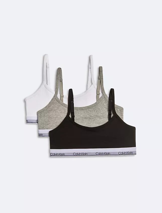 Kız Çocuk Modern Cotton 3’lü Paket Kısa Bralette Kız Çocuk Modern Cotton 3’lü Paket Kısa Bralette