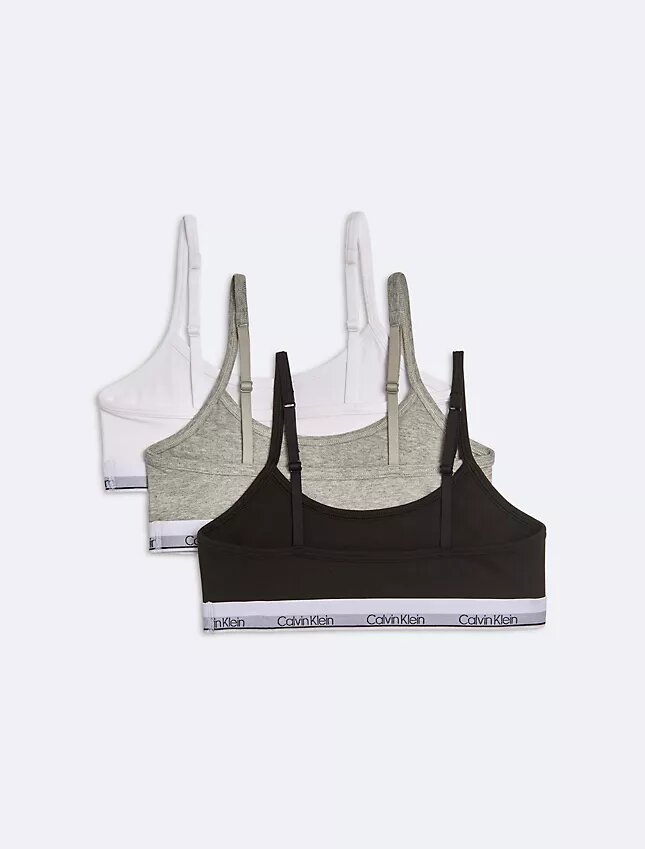 Kız Çocuk Modern Cotton 3’lü Paket Kısa Bralette Kız Çocuk Modern Cotton 3’lü Paket Kısa Bralette
