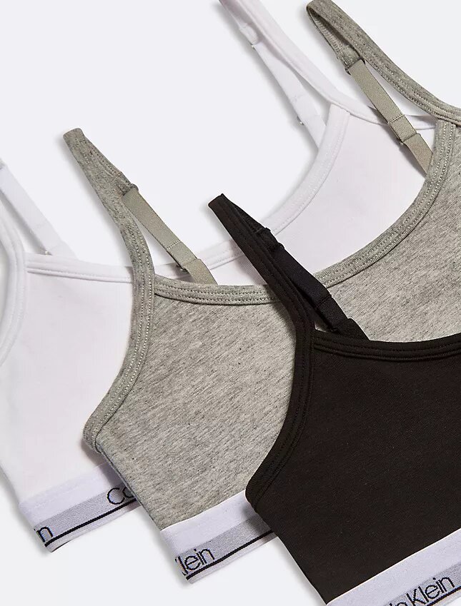 Kız Çocuk Modern Cotton 3’lü Paket Kısa Bralette Kız Çocuk Modern Cotton 3’lü Paket Kısa Bralette