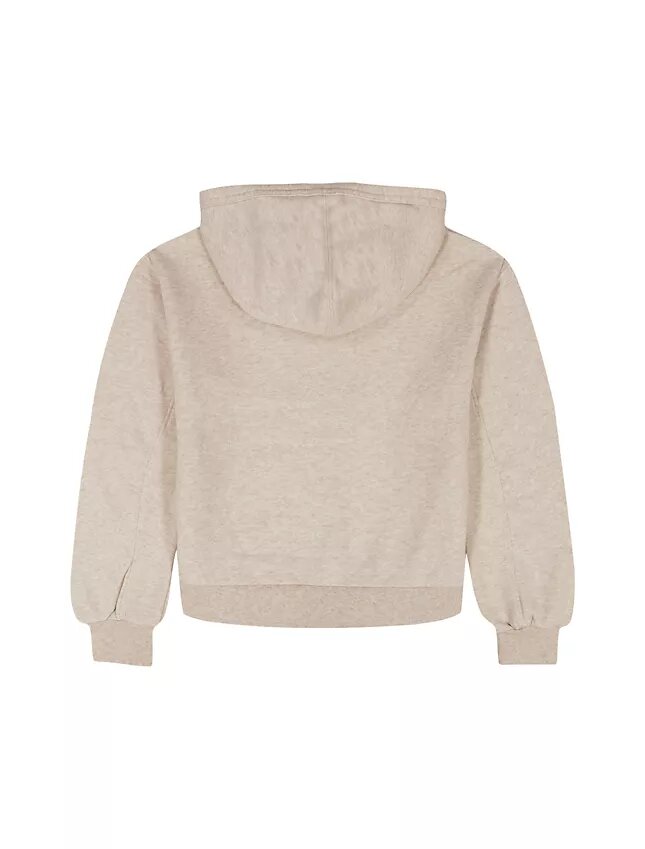 Kız Çocuk Polar Fermuarlı Kapüşonlu Sweatshirt Kız Çocuk Polar Fermuarlı Kapüşonlu Sweatshirt
