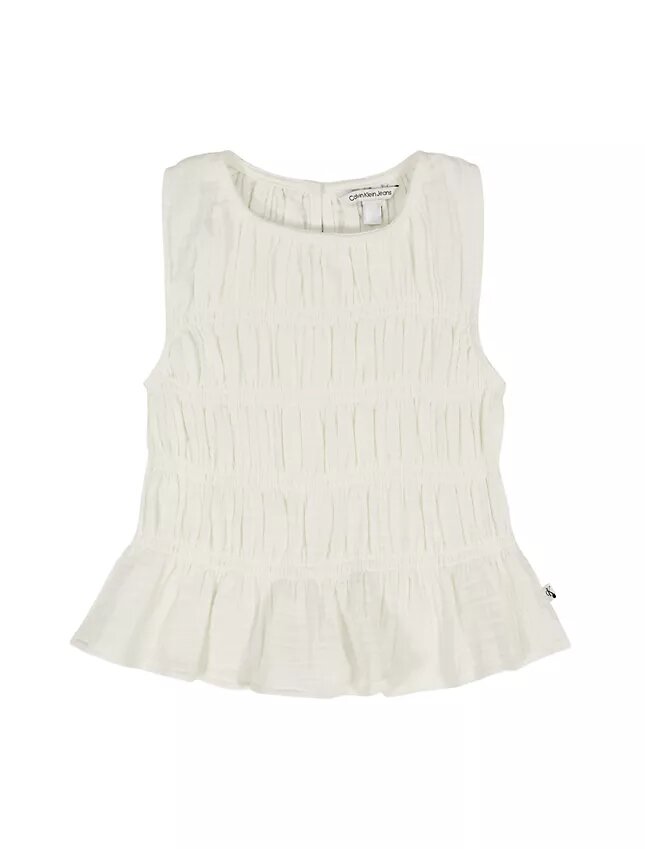 Kız Çocuk Smoklu Tank Top Kız Çocuk Smoklu Tank Top