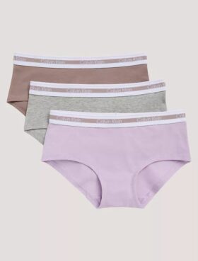 Kız Çocuk Varsity Cotton Stretch 3’lü Paket Hipster
