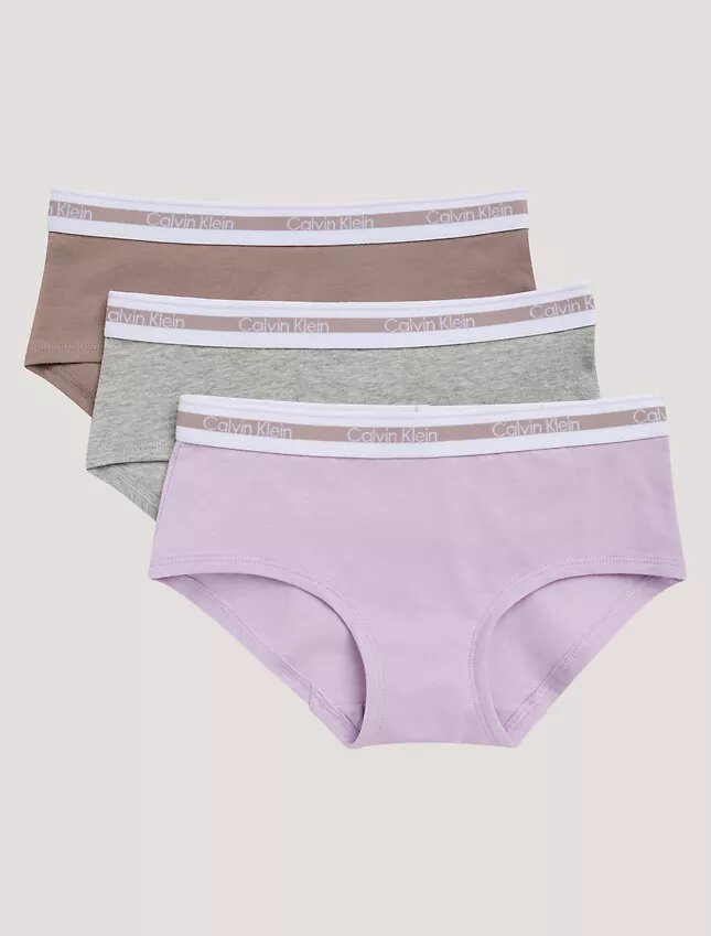Kız Çocuk Varsity Cotton Stretch 3’lü Paket Hipster Kız Çocuk Varsity Cotton Stretch 3’lü Paket Hipster