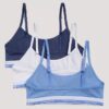 Kız Çocuk Varsity Pamuklu Cotton Stretch 3’lü Paket Kısa Bralette Kız Çocuk Varsity Pamuklu Cotton Stretch 3’lü Paket Kısa Bralette