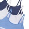 Kız Çocuk Varsity Pamuklu Cotton Stretch 3’lü Paket Kısa Bralette Kız Çocuk Varsity Pamuklu Cotton Stretch 3’lü Paket Kısa Bralette