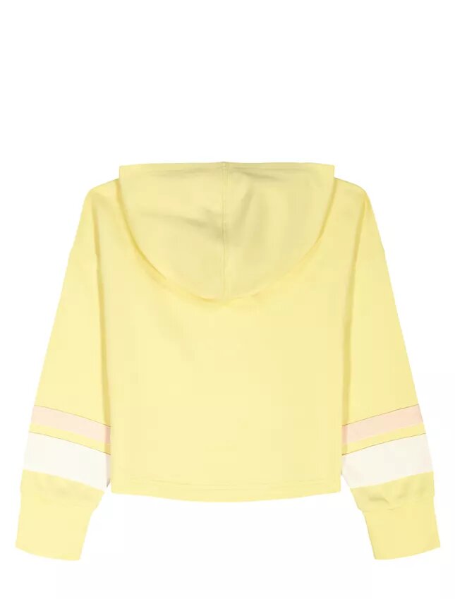 Kız Çocuklar için Monogram Kapüşonlu Sweatshirt Kız Çocuklar için Monogram Kapüşonlu Sweatshirt