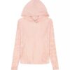 Kız Çocuklar için Ribana Rahat Kapüşonlu Sweatshirt Kız Çocuklar için Ribana Rahat Kapüşonlu Sweatshirt