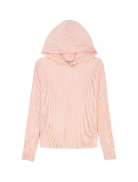 Kız Çocuklar için Ribana Rahat Kapüşonlu Sweatshirt