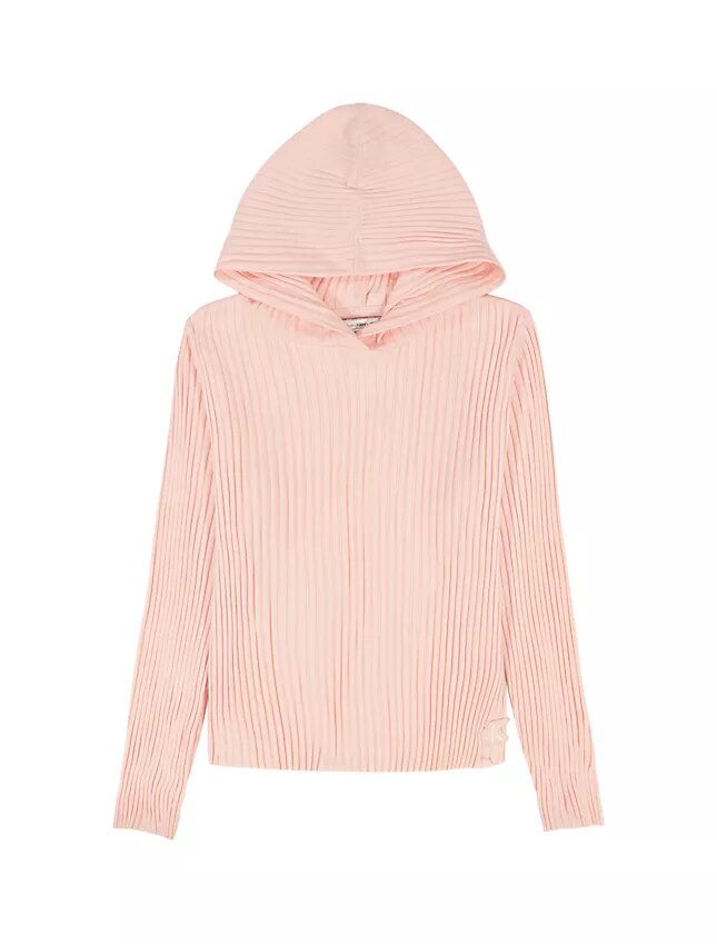Kız Çocuklar için Ribana Rahat Kapüşonlu Sweatshirt Kız Çocuklar için Ribana Rahat Kapüşonlu Sweatshirt