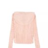Kız Çocuklar için Ribana Rahat Kapüşonlu Sweatshirt Kız Çocuklar için Ribana Rahat Kapüşonlu Sweatshirt