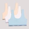 Kız Çocukları için Scoopneck 3’lü Bralette Seti Kız Çocukları için Scoopneck 3’lü Bralette Seti