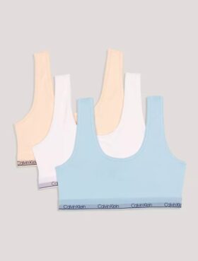Kız Çocukları için Scoopneck 3’lü Bralette Seti