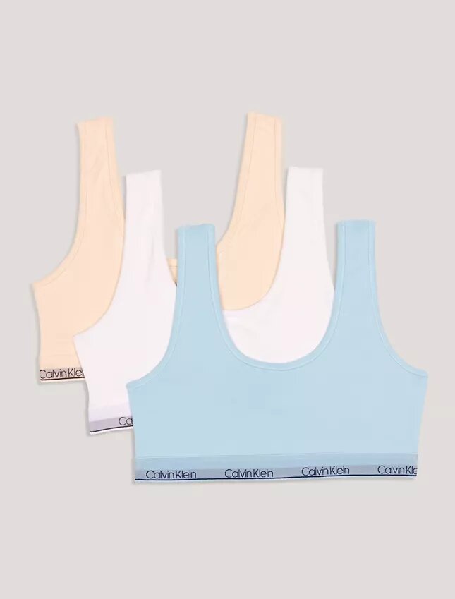Kız Çocukları için Scoopneck 3’lü Bralette Seti Kız Çocukları için Scoopneck 3’lü Bralette Seti