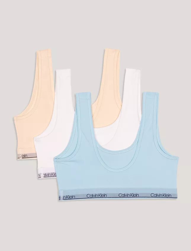Kız Çocukları için Scoopneck 3’lü Bralette Seti Kız Çocukları için Scoopneck 3’lü Bralette Seti