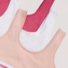 Kız Çocuklar için Varsity Cotton Stretch 3’lü Bralette Seti Kız Çocuklar için Varsity Cotton Stretch 3’lü Bralette Seti