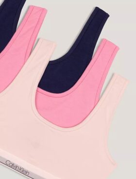 Kız Çocukları İçin Cotton Stretch 3’lü Bralette Seti
