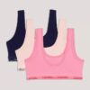 Kız Çocukları İçin Cotton Stretch 3’lü Bralette Seti Kız Çocukları İçin Cotton Stretch 3’lü Bralette Seti