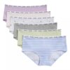 Kız Çocukları İçin Cotton Stretch 6’lı Hipster Set Kız Çocukları İçin Cotton Stretch 6’lı Hipster Set