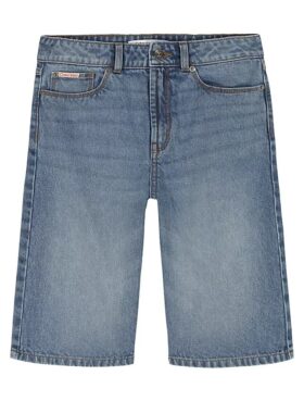 Kız Çocukları İçin Denim Bermuda Şort