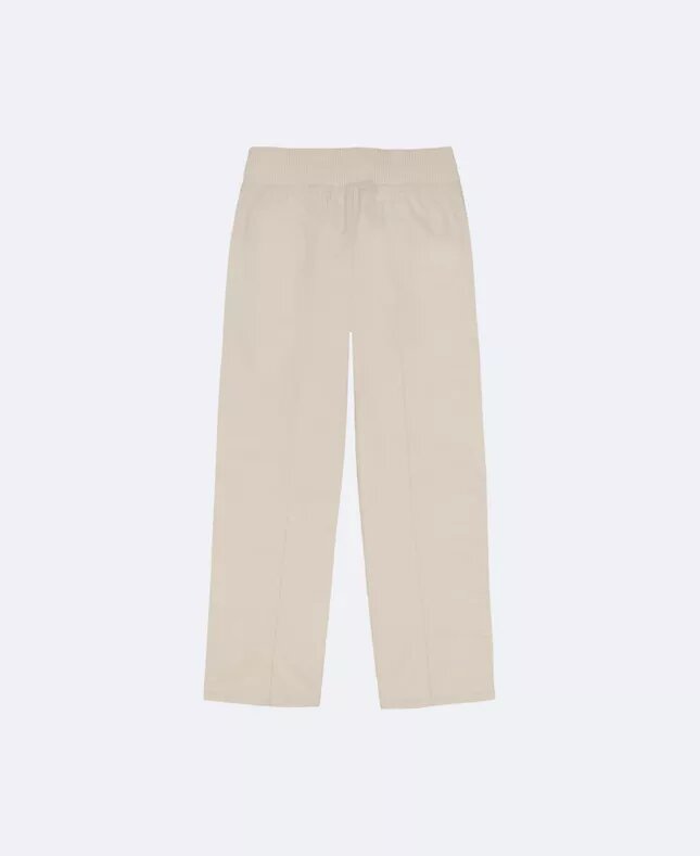 Kız Çocukları İçin Dimi Geniş Paça Pantolon Kız Çocukları İçin Dimi Geniş Paça Pantolon