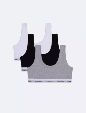 Kız Çocukları İçin Modern Cotton 3’lü Bralette Seti