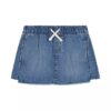 Kız Çocukları İçin İpli Denim Etek Şort