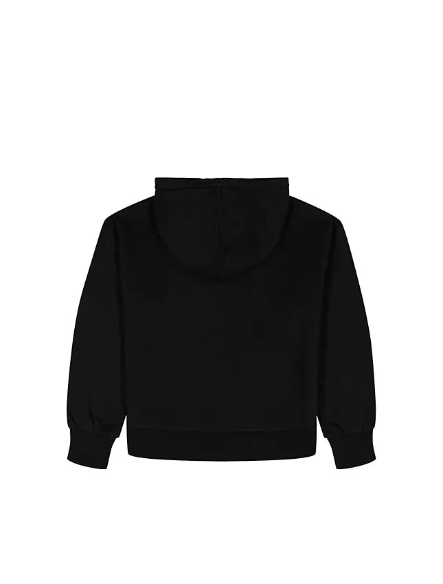 Kız Çocuklar İçin Polar Logo Grafik Kapüşonlu Sweatshirt Kız Çocuklar İçin Polar Logo Grafik Kapüşonlu Sweatshirt