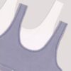 Kız Çocukları İçin Soluk Renkli 2’li Bralette Seti Kız Çocukları İçin Soluk Renkli 2’li Bralette Seti