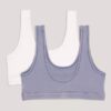 Kız Çocukları İçin Soluk Renkli 2’li Bralette Seti Kız Çocukları İçin Soluk Renkli 2’li Bralette Seti