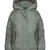 Kız Çocukları İçin Yastıklı Raglan Kollu Ceket Kız Çocukları İçin Yastıklı Raglan Kollu Ceket