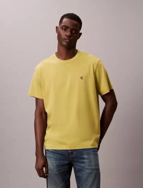 İşlemeli Monogram Rahat Tişört