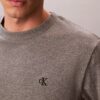 İşlemeli Monogram Rahat Tişört İşlemeli Monogram Rahat Tişört