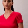 Liquid Cotton Gevşek V Yaka Tişört Liquid Cotton Gevşek V Yaka Tişört