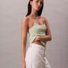 Liquid Shine Rib Tank Top Liquid Shine Rib Tank Top