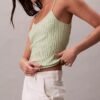 Liquid Shine Rib Tank Top Liquid Shine Rib Tank Top