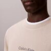 Logo Grafikli Havlu Dokuma Bisiklet Yaka Sweatshirt