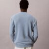 Logo Grafikli Havlu Dokuma Bisiklet Yaka Sweatshirt
