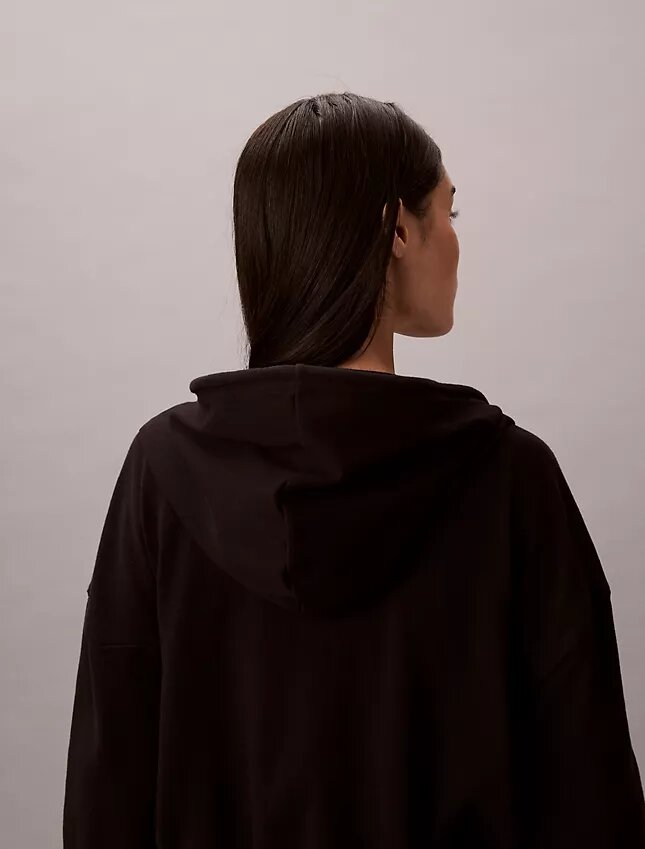 Logo Pamuklu Jersey Tam Fermuarlı Kapüşonlu Sweatshirt Logo Pamuklu Jersey Tam Fermuarlı Kapüşonlu Sweatshirt
