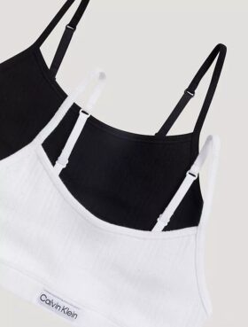 Logo Rib 2’li Paket Kısa Bralette