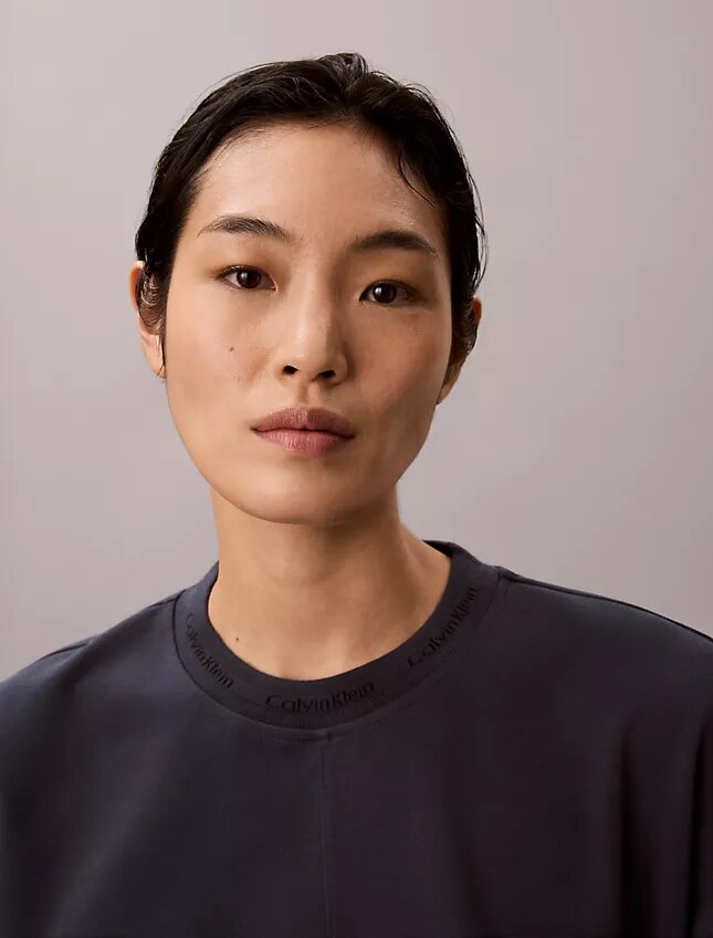 Logo Rib Interlock T-Shirt Elbiseler Logo Rib Interlock T-Shirt Elbiseler