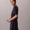 Logo Rib Interlock T-Shirt Elbiseler Logo Rib Interlock T-Shirt Elbiseler