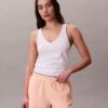 Logolu Pamuklu Jersey Pijama Şortu Logolu Pamuklu Jersey Pijama Şortu